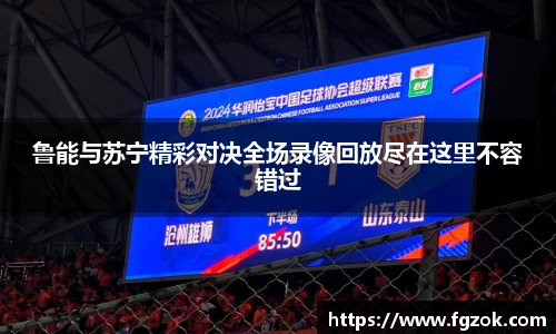 鲁能与苏宁精彩对决全场录像回放尽在这里不容错过